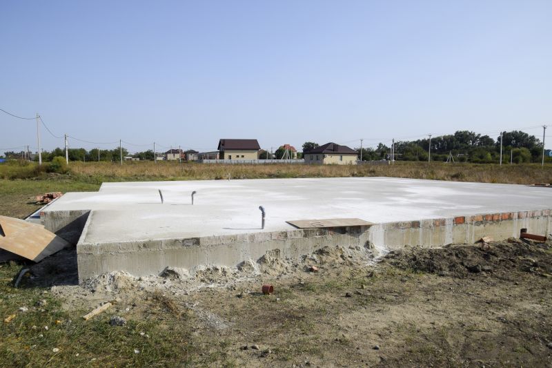 House Slab Construction