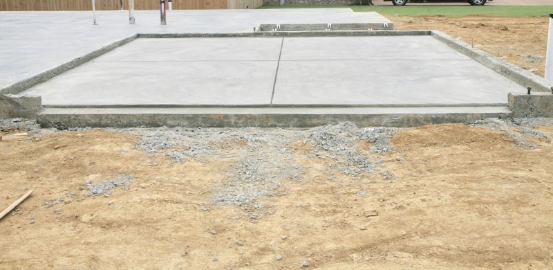 Completed Concrete Slab